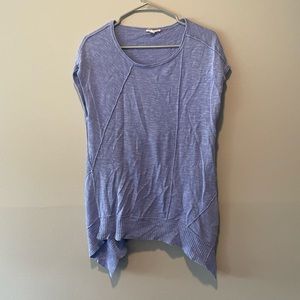 Eileen Fisher blue tshirt sweater